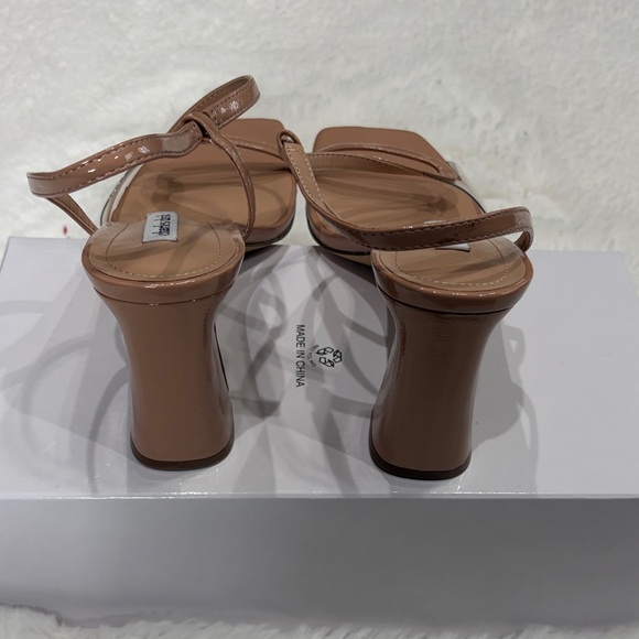 Charles David Nude Strappy Heels,size 9.5 - Picture 17 of 17